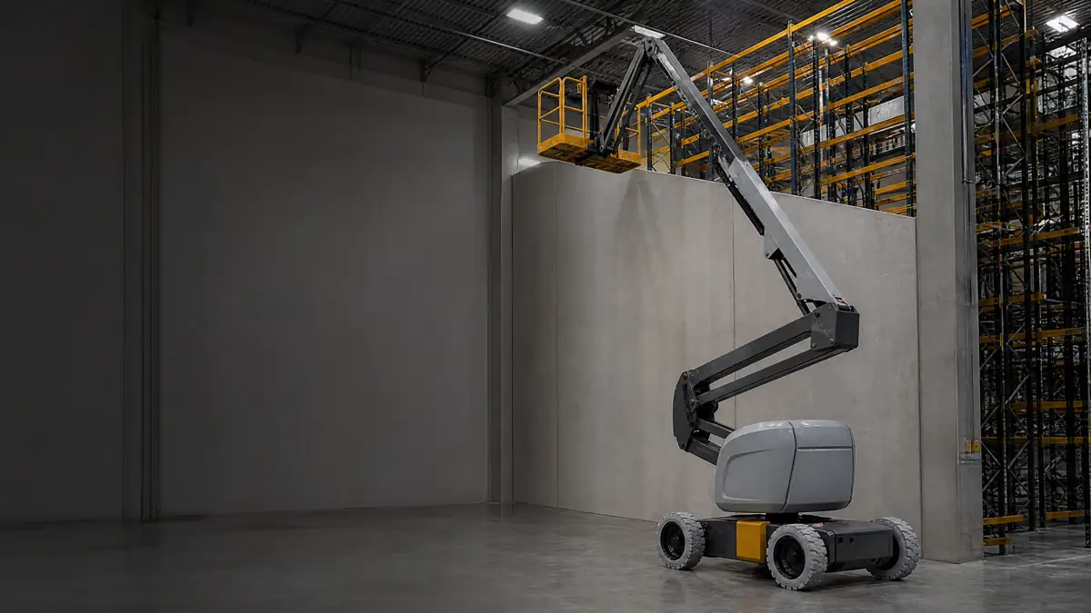 Articulating Boom Lifts jobsite access in Allentown